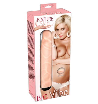 Nature Skin Big Vibe - Dildo wibrujące