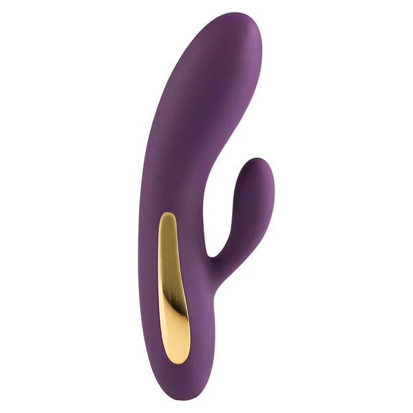 ToyJoy Splendor Rabbit Purple - Wibrator króliczek z podświetleniem, fioletowy