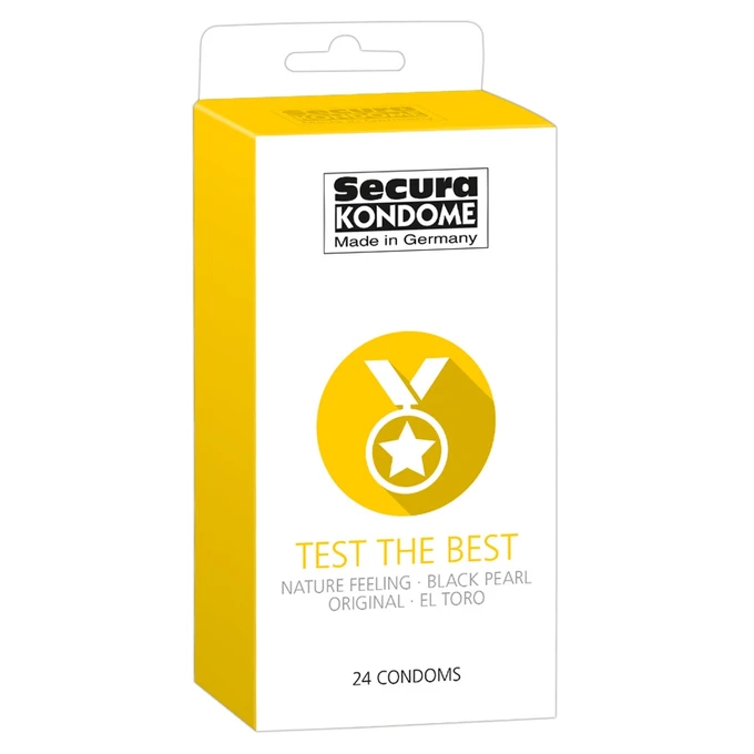 Secura Test The Best 24 szt - Prezerwatywy