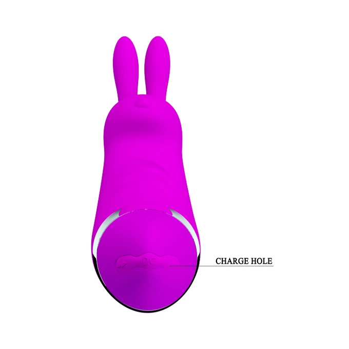 Pretty Love Bunny 12 - Wibrator klasyczny w kształcie króliczka