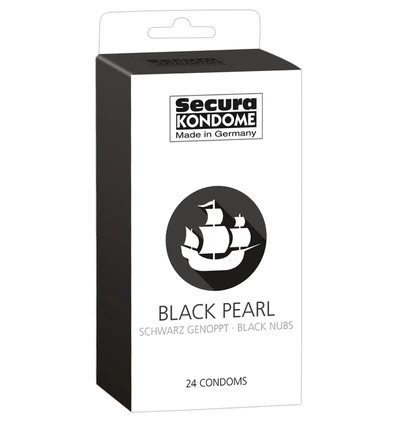 Secura Black Pearl 24 szt - Prezerwatywy