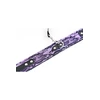Toyfa Collar Tracery Purple With Black Leash - Obroża ze smyczą