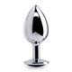 Power Escorts Diamond King Small Steel- Korek analny