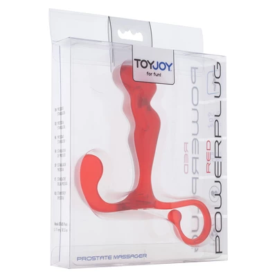 ToyJoy Power Plug Prostate Massager Red - Masażer prostaty