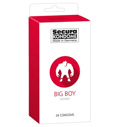 Secura Big 60Mm 24 szt - Prezerwatywy