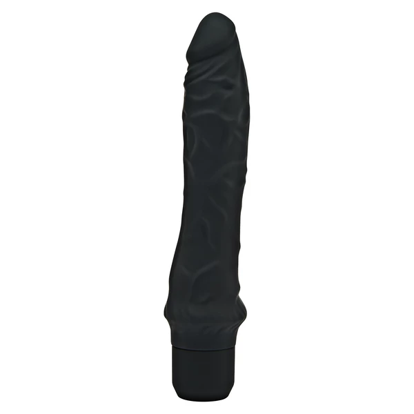 Seven Creations Classic Large Vibrator Black - Dildo wibrujące, czarne