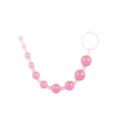 ToyJoy Thai Toy Beads Pink - Koraliki analne, różowe