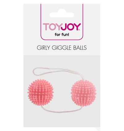 ToyJoy Girly Giggle Love Balls Soft Pink - Kulki gejszy