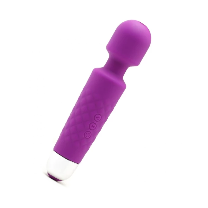 Power Escorts Iwand Purple Bodywand Massager - Wibrator wand, fioletowy