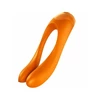 satisfyer Candy Cane Finger Vibrator ( Orange ) - Wibrator dla par na palec, pomarańczowy