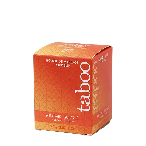 RUF Peche Sucre Bougie Massage 60 Gr - Świeca do masażu
