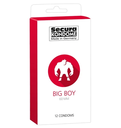 Secura Big 60Mm 12 szt - Prezerwatywy