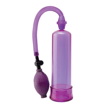 Pipedream Beginners Power Pump Purple - Pompka powiększająca penisa, fioletowa