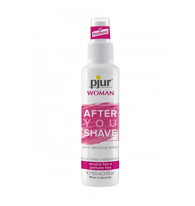 Pjur Woman After You Shave Spray 100 Ml - Spray łagodzący po goleniu intymnym