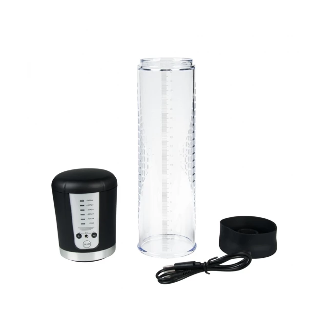 Power Escorts Powerpump Ultra Clear Rechargeable Pump 25 Cm - Pompka powiększająca penisa