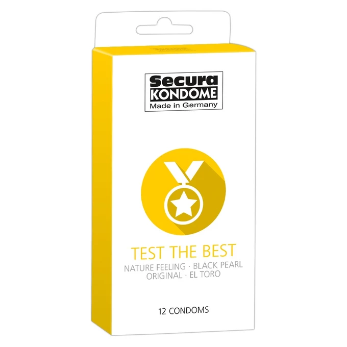 Secura Test The Best 12 szt - Prezerwatywy