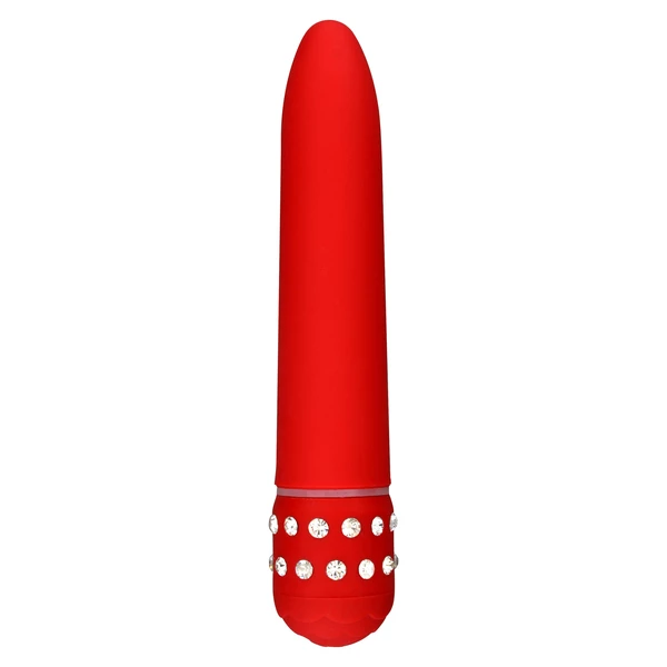 ToyJoy Diamond Red Superbe Vibe - Wibrator klasyczny, czerwony
