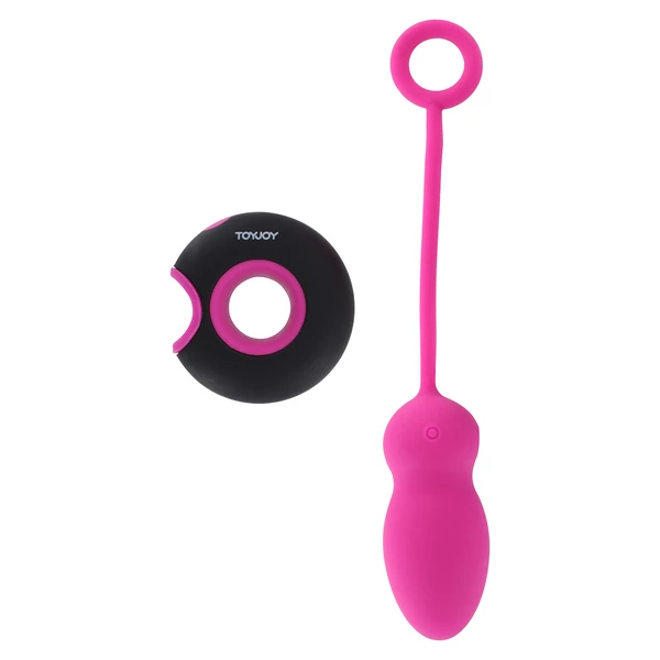 ToyJoy Embrace I Remote Control Egg Pink - Wibrujące jajeczko na pilota