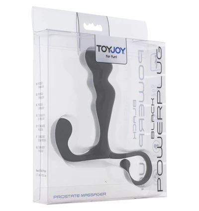 ToyJoy Power Plug Prostate Massager Black - Masażer prostaty