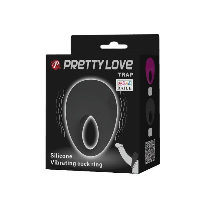 Pretty Love Trap - Wibrujący pierścień erekcyjny