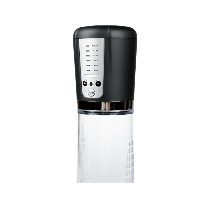 Power Escorts Powerpump Ultra Clear Rechargeable Pump 25 Cm - Pompka powiększająca penisa