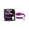 Power Escorts U Vibe Purple - Wibrator dla par sterowany pilotem, fioletowy