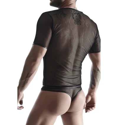 Regnes Men's Wetlook 18 - Męski tshirt, Czarny