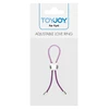 ToyJoy Adjustable Love Ring Purple - Regulowany pierścień, lasso na penisa