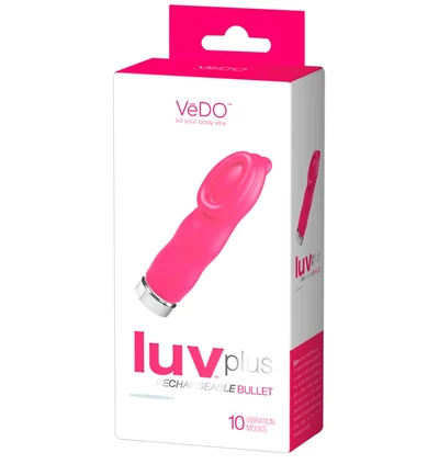 VeDO Luv Plus Foxy Pink - Wibrator łechtaczkowy, różowy