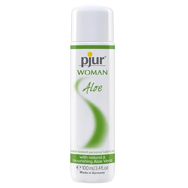 Pjur Woman Aloe 100Ml Waterbased Lubricant - Lubrykant z aloesem na bazie wody