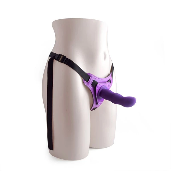 TOYZ4LOVERS Cintura Regolabile Strap-On Purpe - Dildo strap on, fioletowe