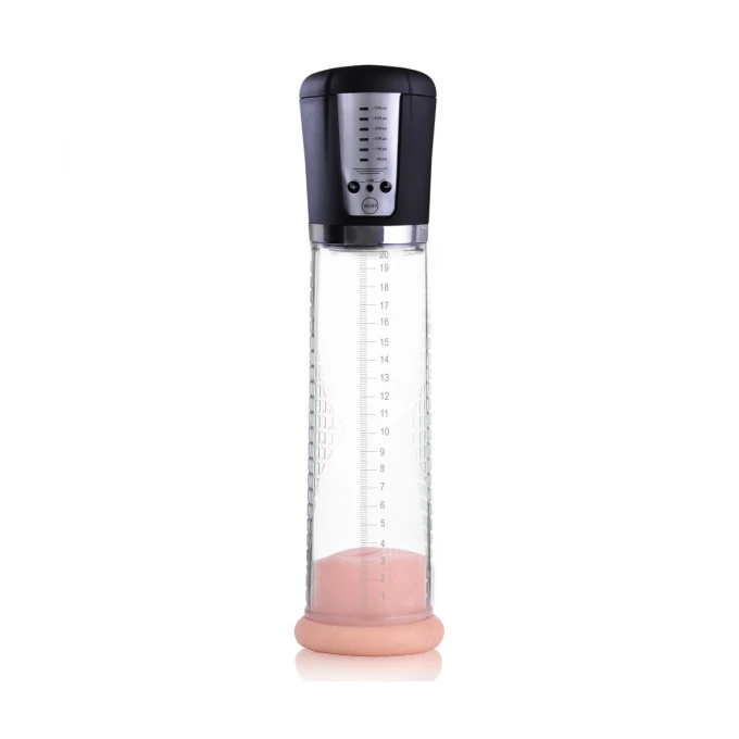Power Escorts Powerpump Ultra Clear Rechargeable Pump 25 Cm - Pompka powiększająca penisa