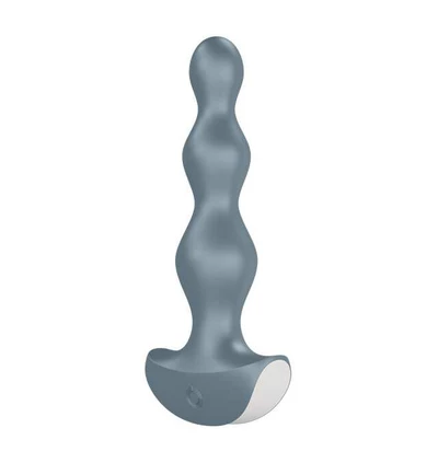 Satisfyer Lolli-Plug 2 (ice blue) - Wibrujące koraliki analne, Niebieski