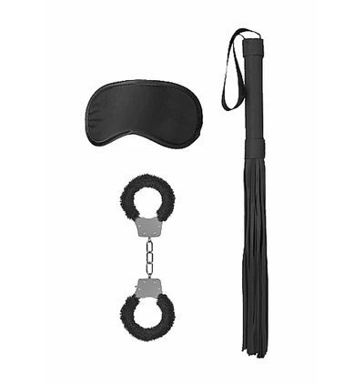 Ouch! Introductory Bondage Kit #1 Black - Zestaw BDSM Czarny