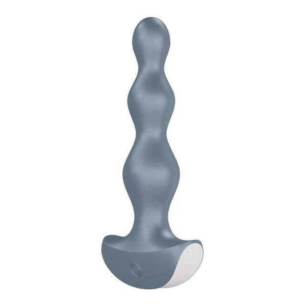 Satisfyer Lolli-Plug 2 (ice blue) - Wibrujące koraliki analne, Niebieski