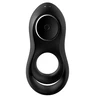 Satisfyer Legendary Duo (Black) - Wibrujący pierścień erekcyjny