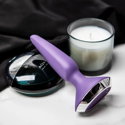 Satisfyer Vibrator ilicious 1 Purple - Wibrujący korek analny, Fioletowy