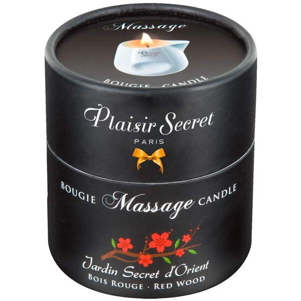 Plaisir Secret Massage Candle Red Wood 80 Ml - Świeca do masażu