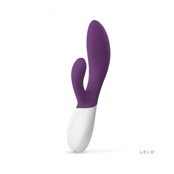 Lelo Ina Wave 2 Plum - wibrator króliczek, fioletowy