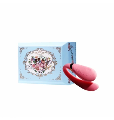 Zalo Fanfan Rouge Pink - wibrator dla par, Różowy