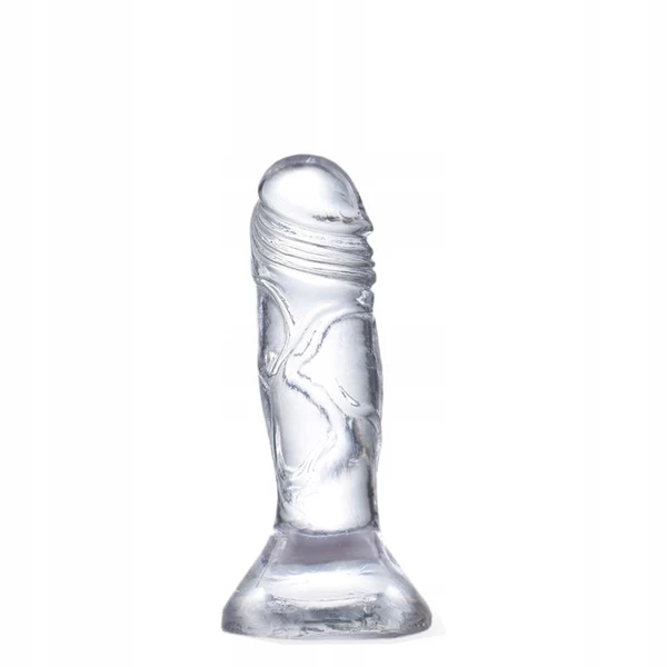 Glazed Realistic dildo 12,3 cm - Dildo klasyczne na przyssawce