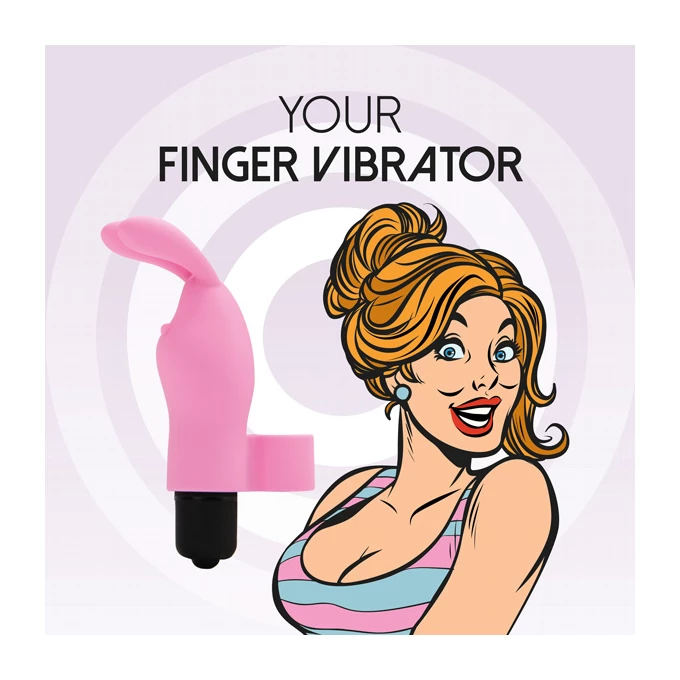 Feelz Toys Magic Finger Vibrator Pink - Wibrator na palec Różowy