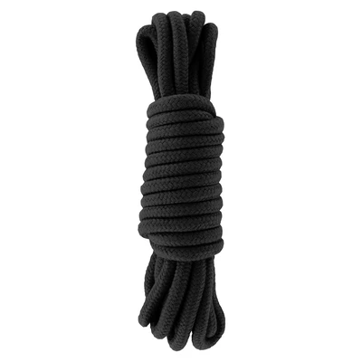 Hidden Desire Bondage Rope 5 Meter Black - Lina do krępowania Czarny