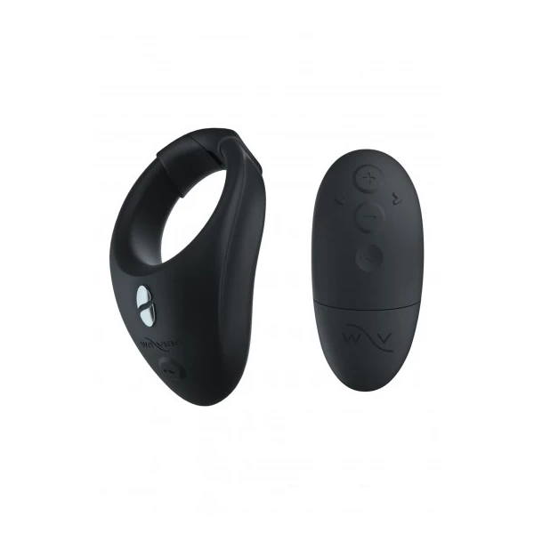 We-Vibe Bond Charcoal Black - Wibrujący pierścień erekcyjny z aplikacją na smartfona