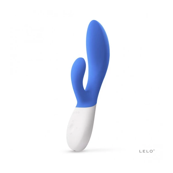 Lelo Ina Wave 2 California Sky - wibrator króliczek, niebieski