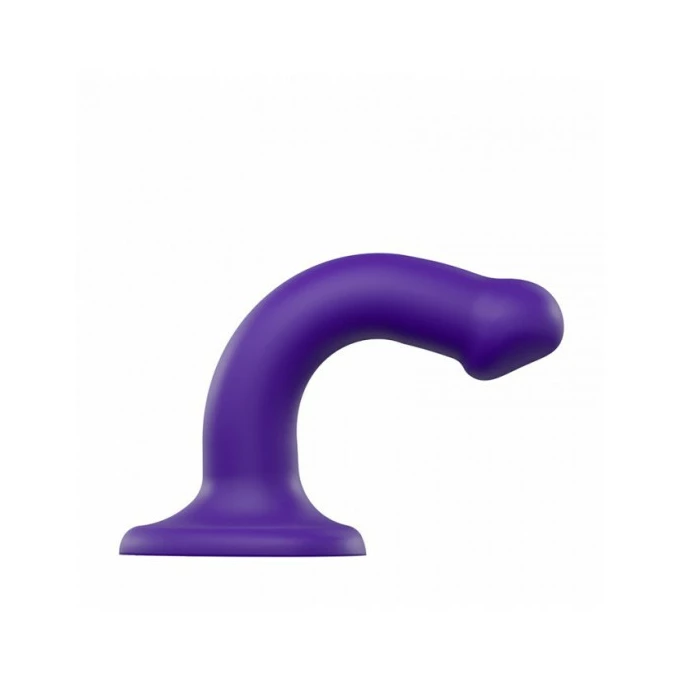 Strap-on-me Double Density Purple S - Dildo strap on, Fioletowy