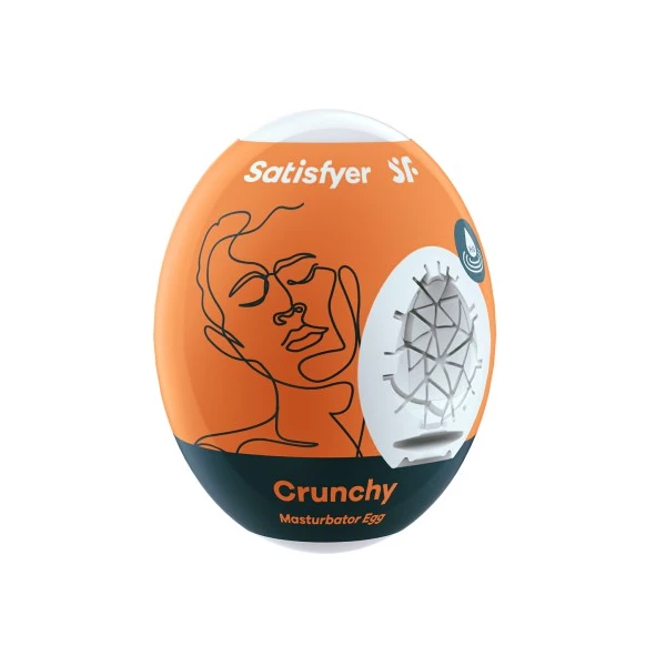 Satisfyer Masturbator Egg Crunchy - masturbator jajeczko