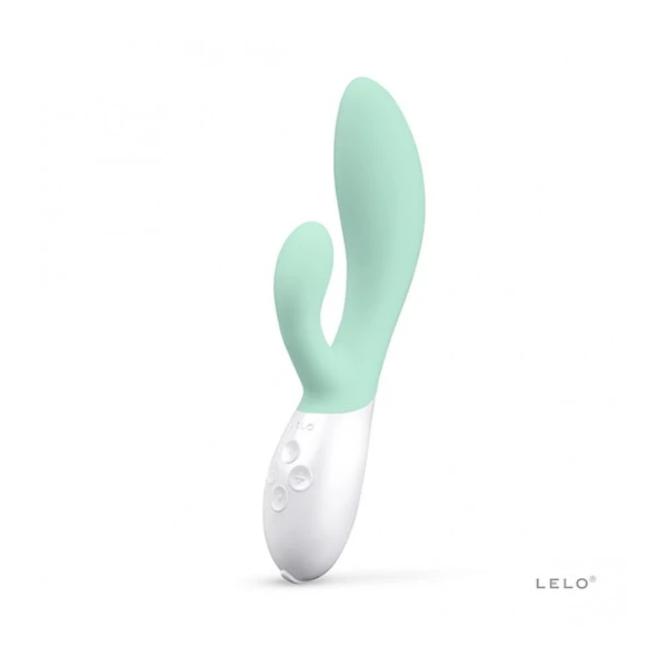 Lelo Ina 3 Seaweed - wibrator króliczek, zielony