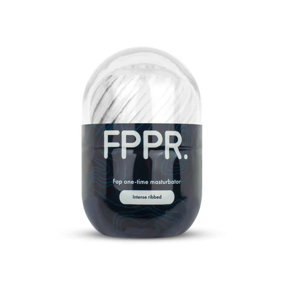 FPPR Fap One Time Ribbed Texture - Jajeczko do masturbacji