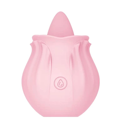 Uenihoern Pink Rose - Symulator seksu oralnego dla kobiet
